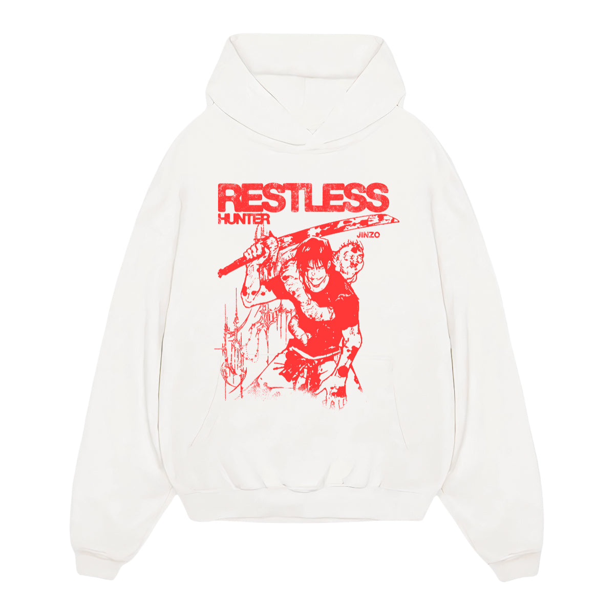 Restless 2 - Jujutsu Kaisen Oversized Hoodie