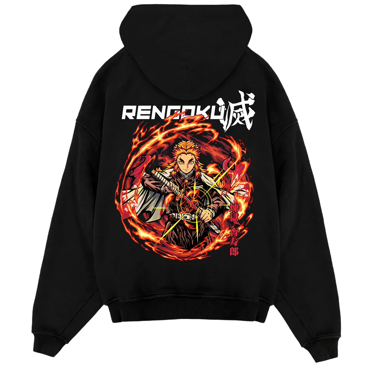 Rengoku - Demon Slayer Oversized Hoodie