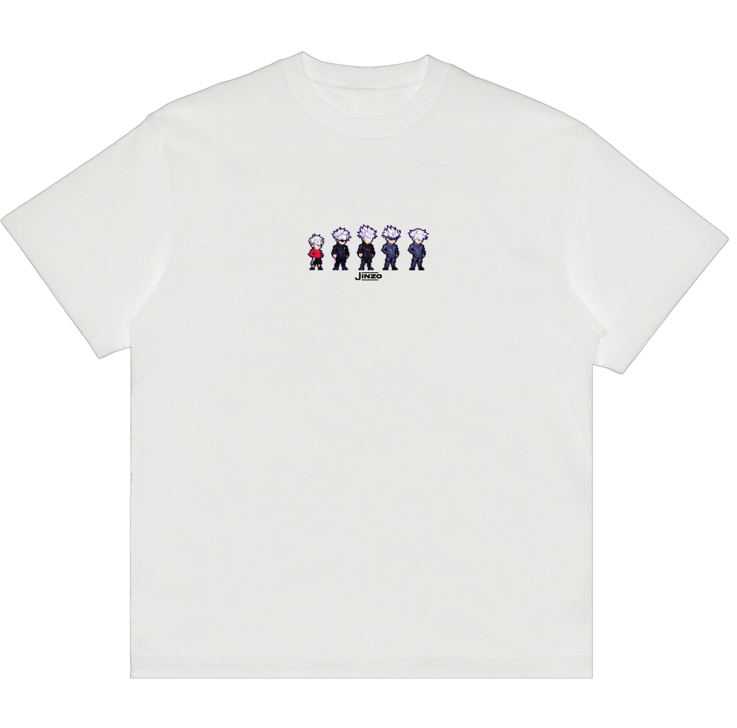 Pixel Gojo - Jujutsu Kaisen Oversized Tee