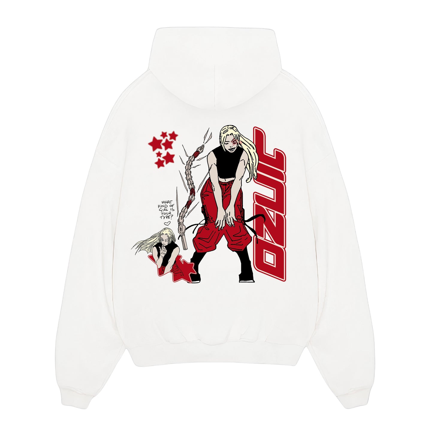 Yuki Tsukumo - Jujutsu Kaisen Oversized Hoodie