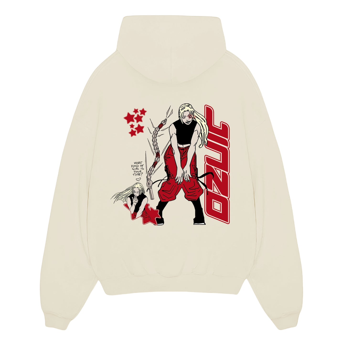 Yuki Tsukumo - Jujutsu Kaisen Oversized Hoodie