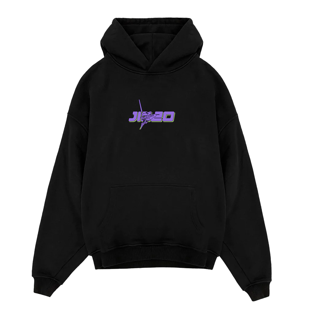 EVA 01 - Neon Genesis Evangelion Oversized Hoodie