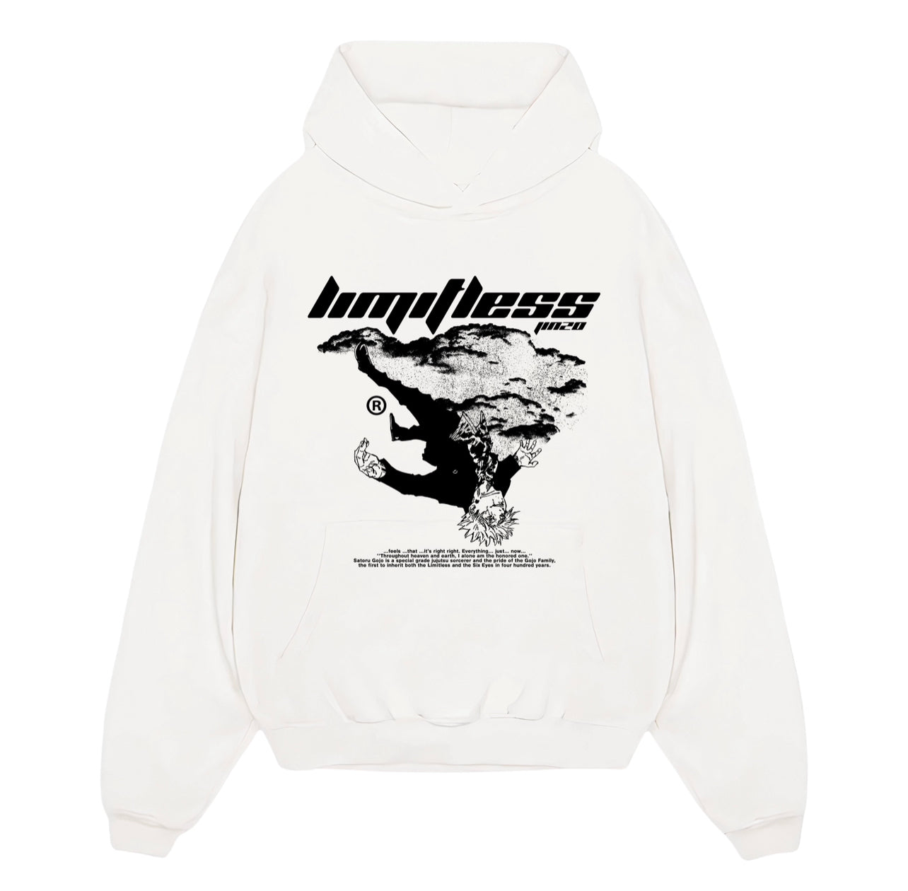 Limitless - Jujutsu Kaisen Oversized Hoodie