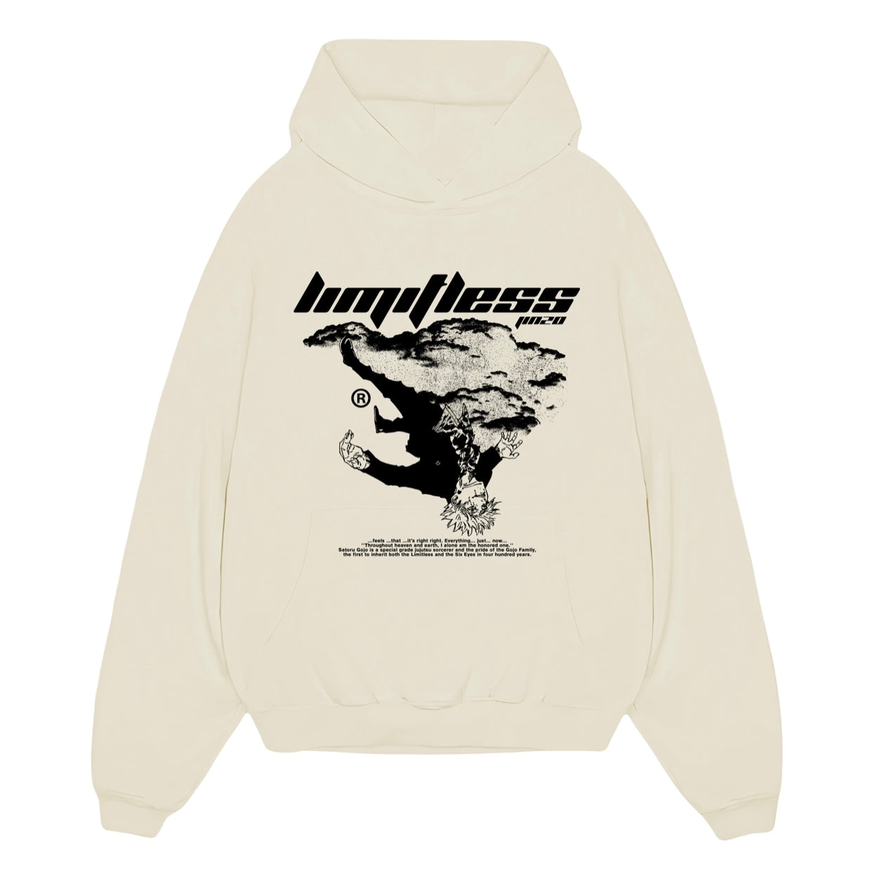 Limitless - Jujutsu Kaisen Oversized Hoodie