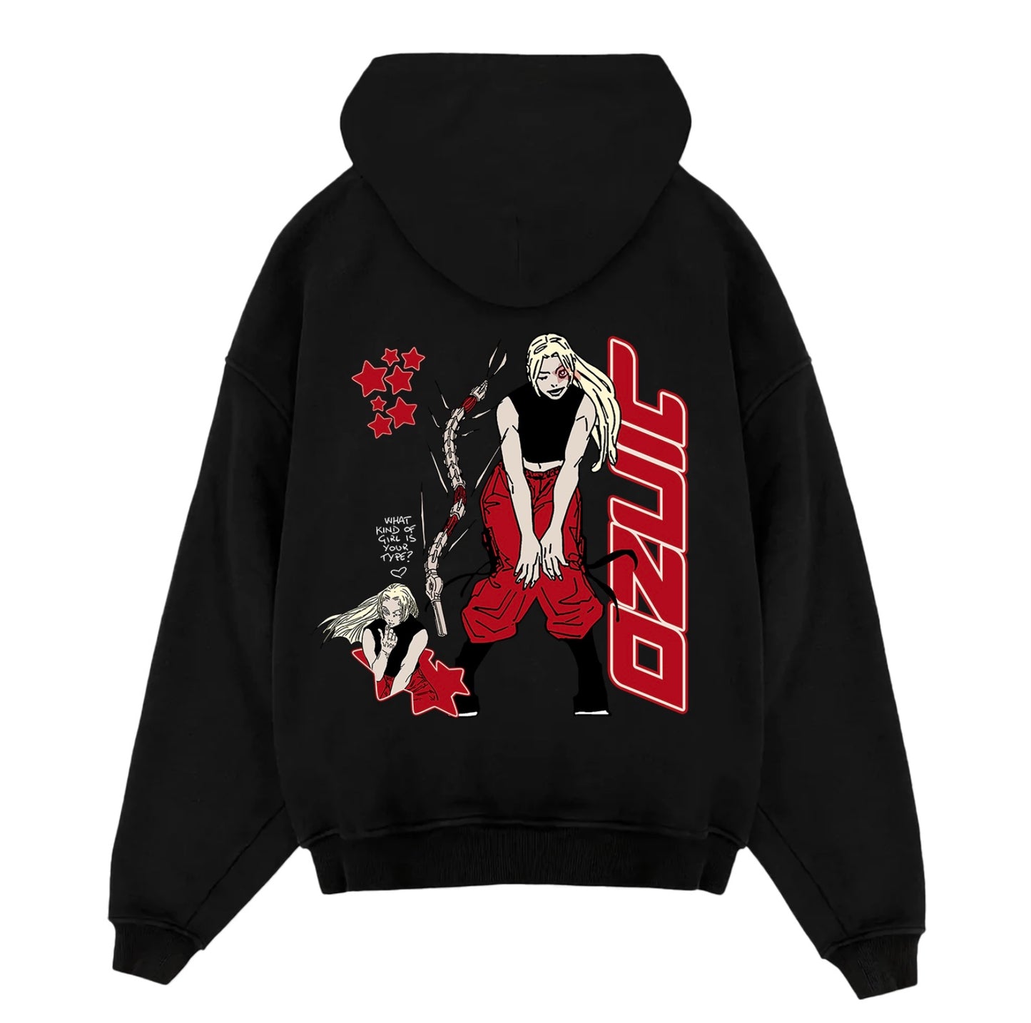 Yuki Tsukumo - Jujutsu Kaisen Oversized Hoodie