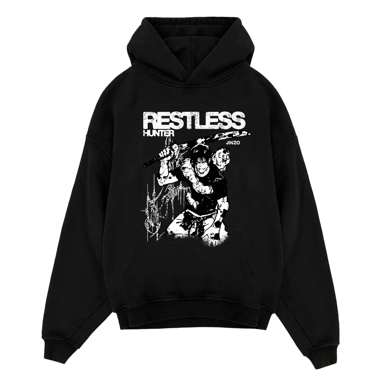 Restless - Jujutsu Kaisen Oversized Hoodie