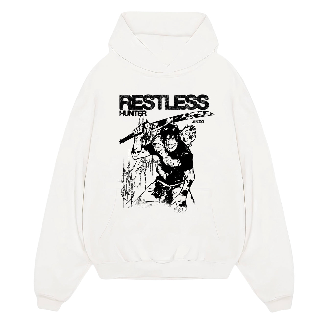 Restless - Jujutsu Kaisen Oversized Hoodie