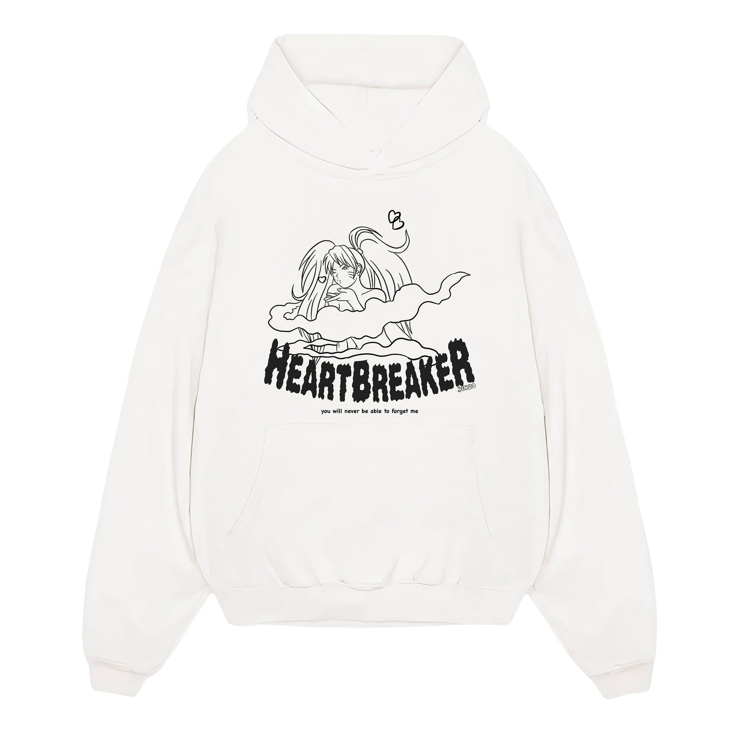 Heartbreaker Jutsu - Naruto Oversized Hoodie