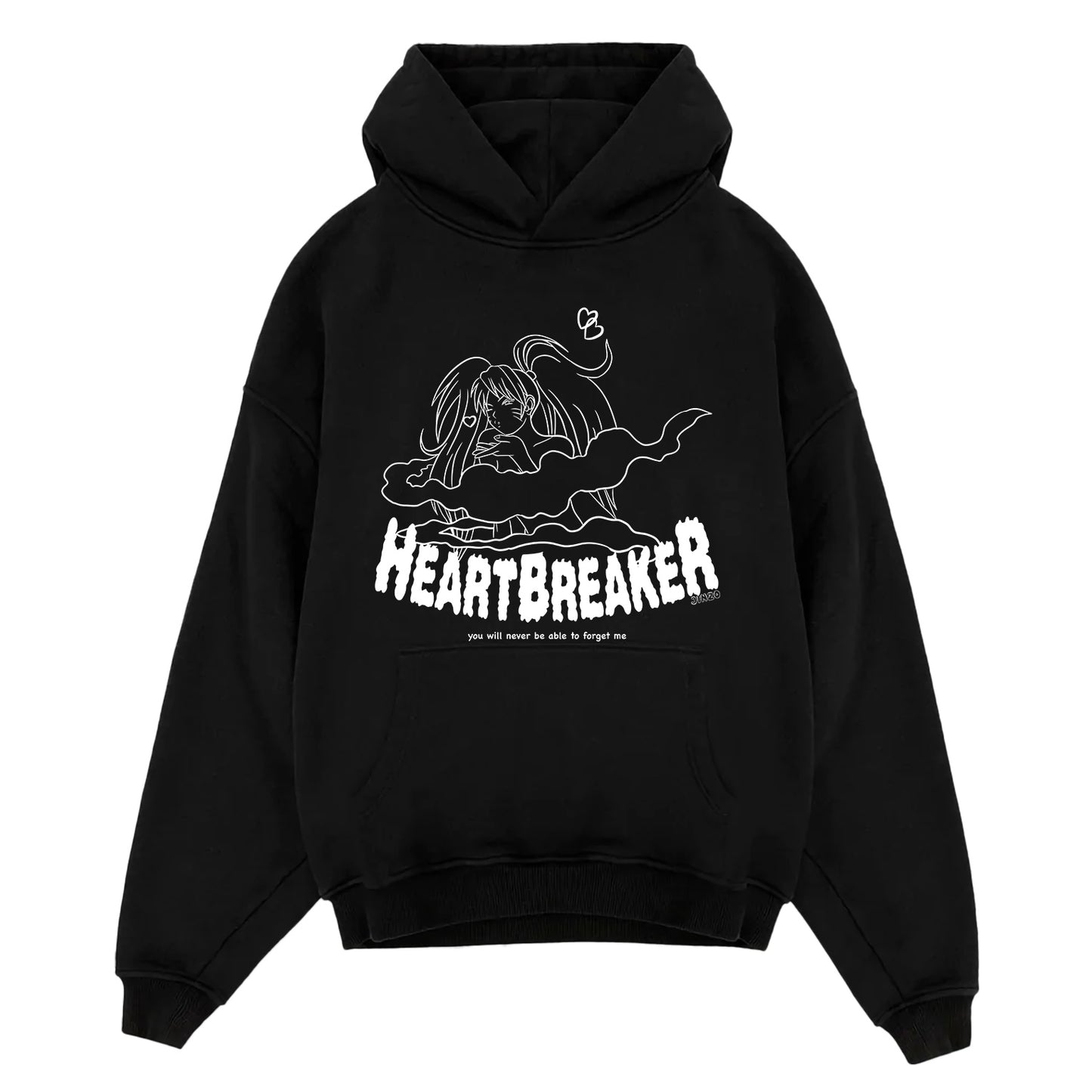 Heartbreaker Jutsu - Naruto Oversized Hoodie