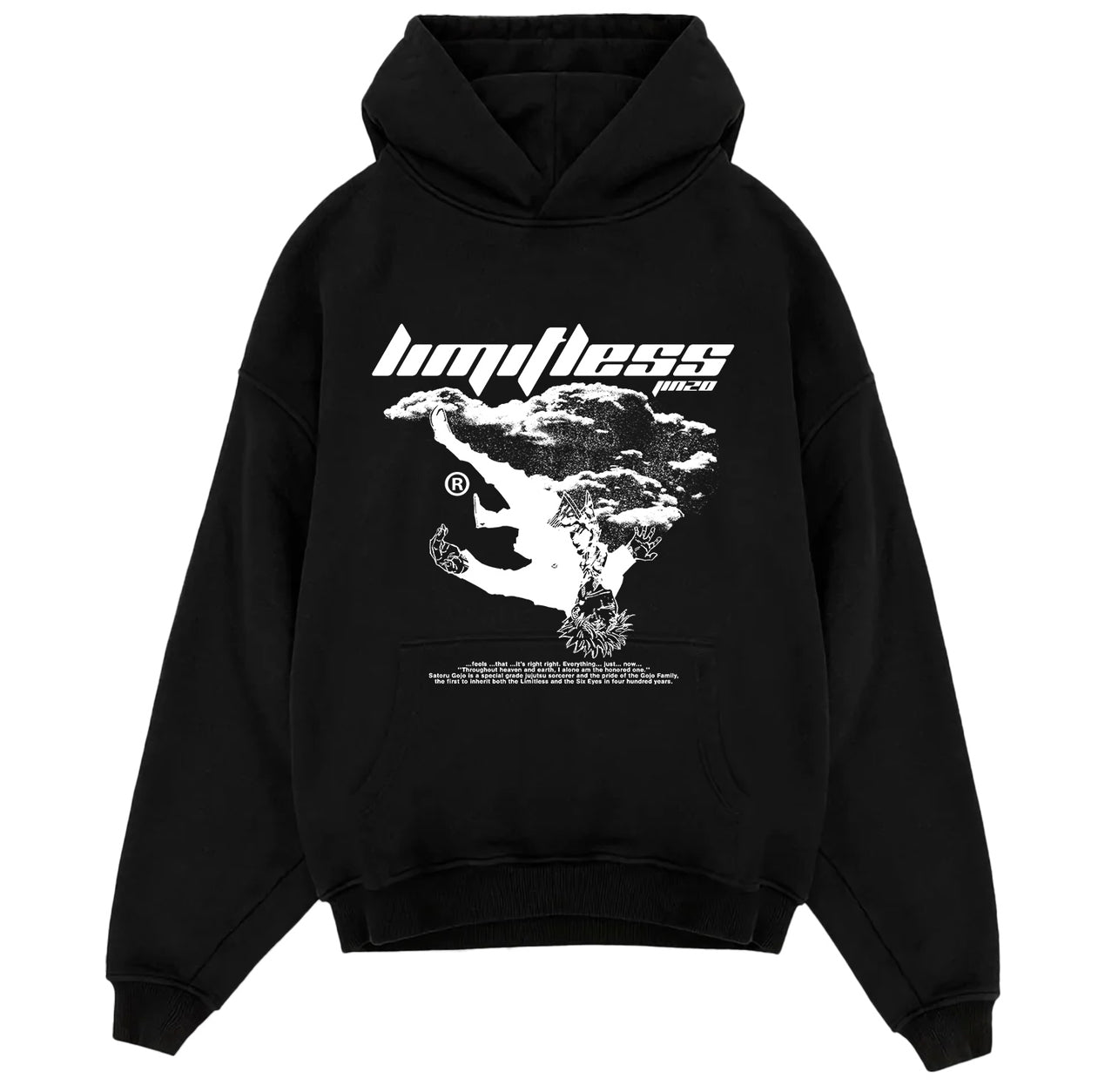 Limitless - Jujutsu Kaisen Oversized Hoodie