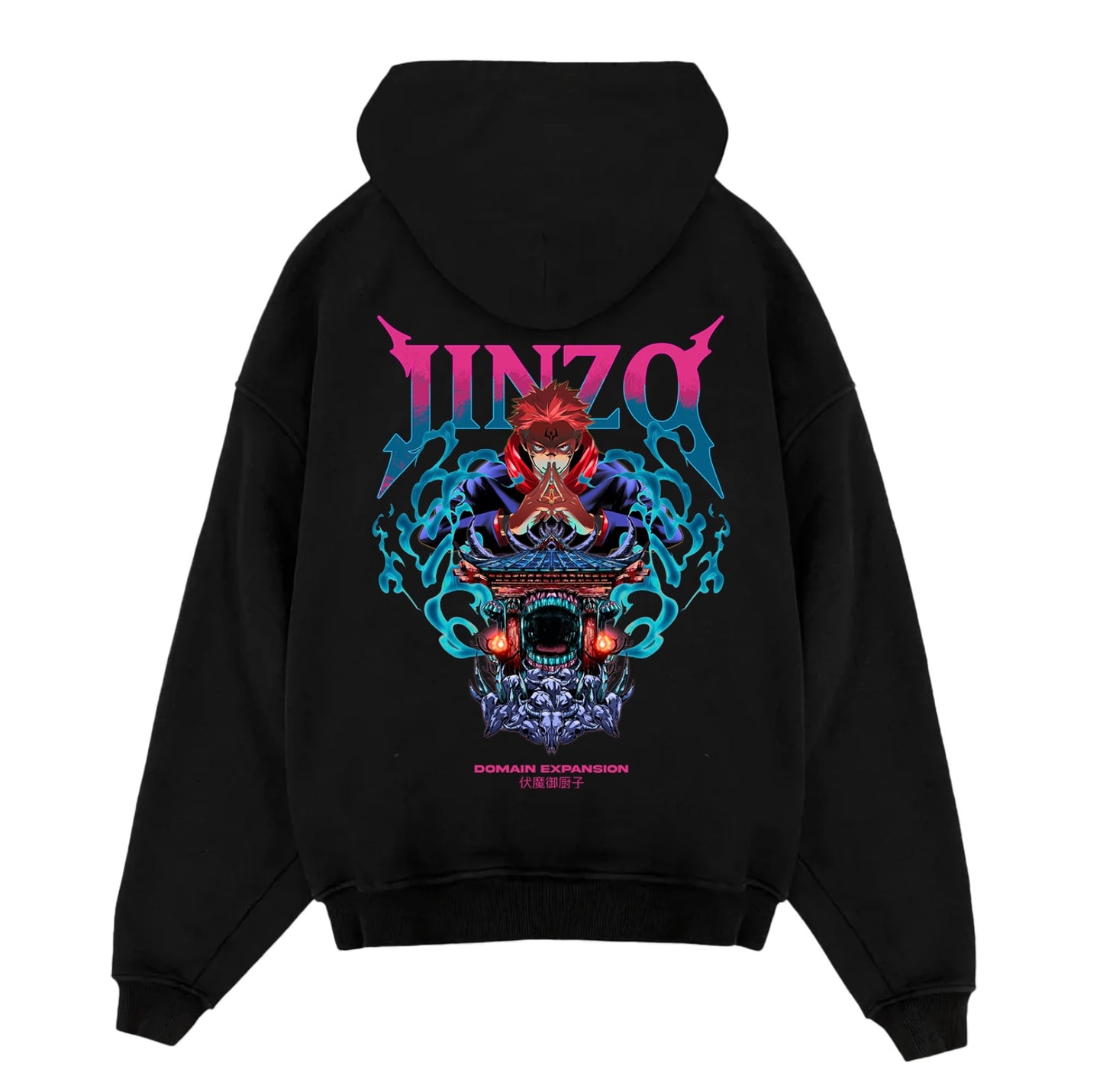 Domain Expansion - Jujutsu Kaisen Oversized Hoodie