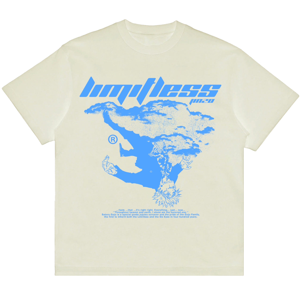 Limitless 2 - Jujutsu Kaisen Oversized Tee