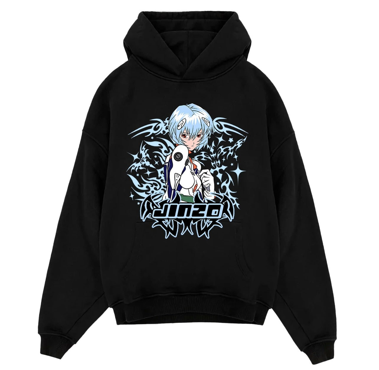 Rei Ayanami - Neon Genesis Evangelion Oversized Hoodie