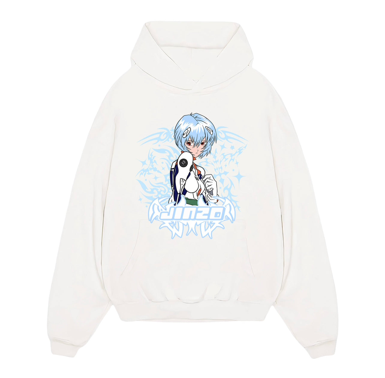 Rei Ayanami - Neon Genesis Evangelion Oversized Hoodie