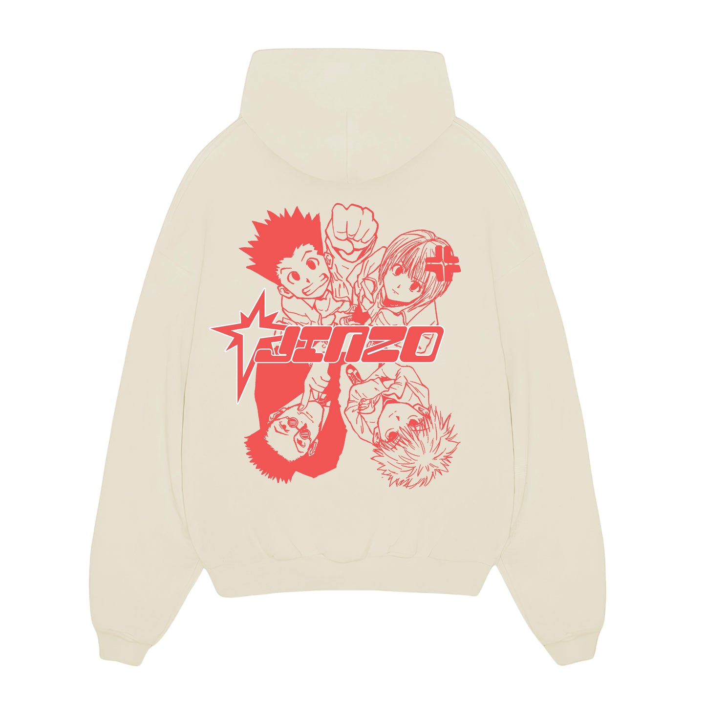 Hunter Mates - HunterxHunter Oversized Hoodie