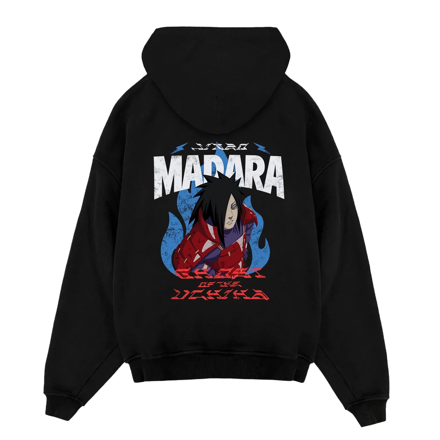 Ghost of the Uchiha - Naruto Oversized Hoodie