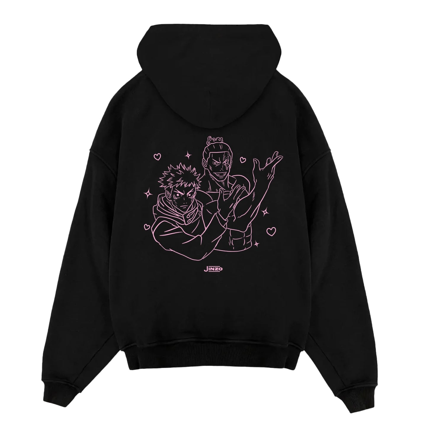 Besto Friendo - Jujutsu Kaisen Oversized Hoodie