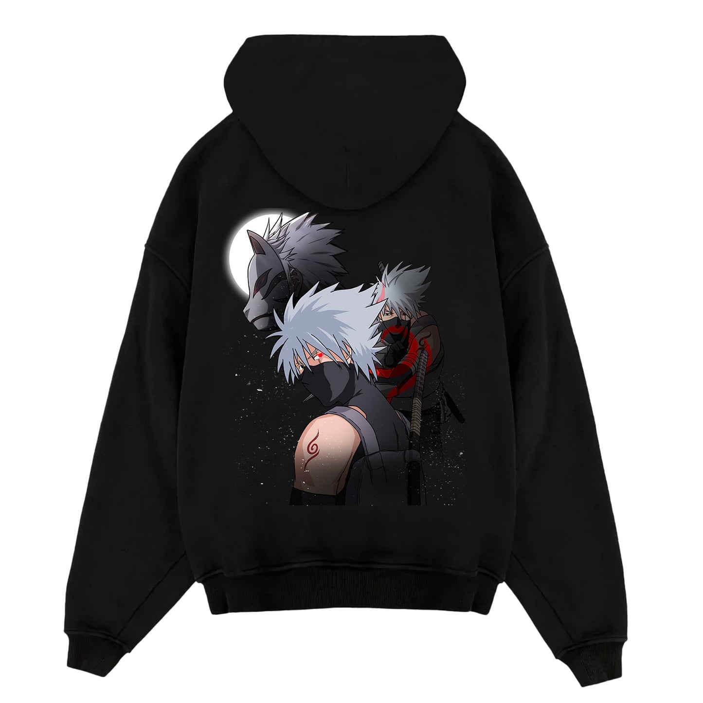 Kakashi x Anbu - Naruto Oversized Hoodie