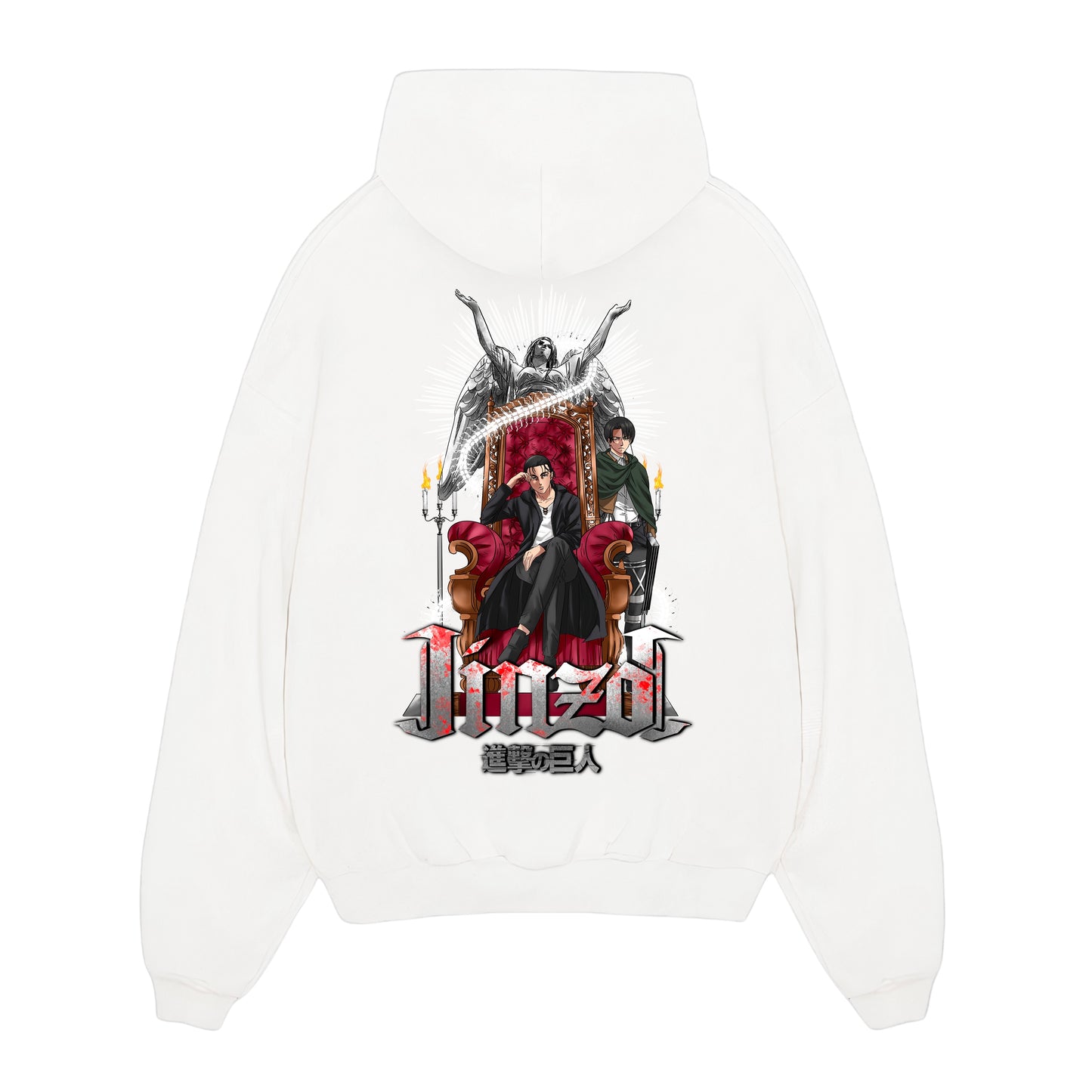 Eren x Levi - Attack on Titan Oversized Hoodie