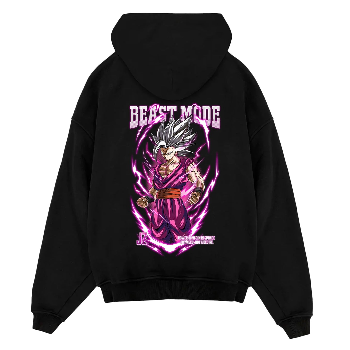 Son Gohan x Beast Mode - Dragon Ball Oversized Hoodie