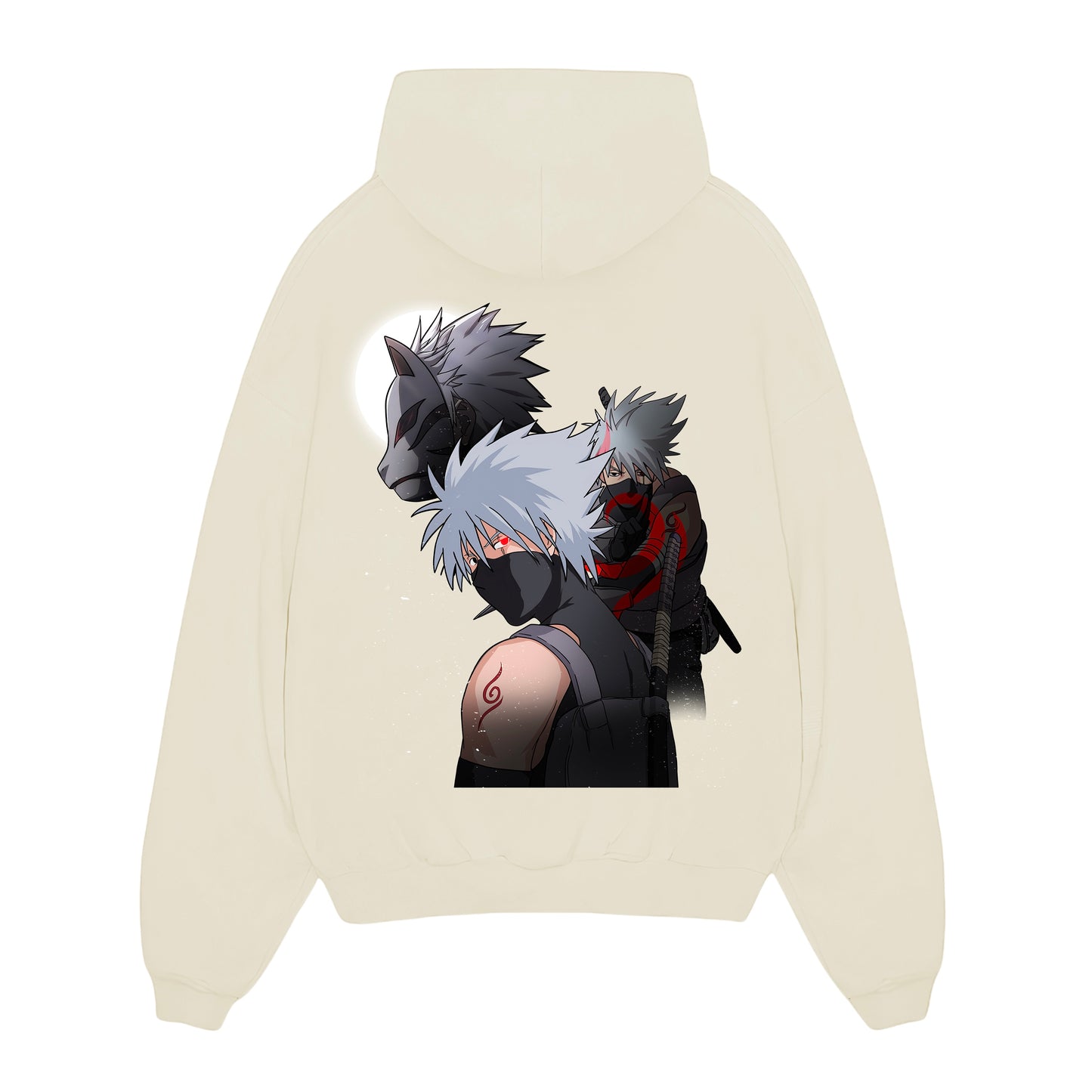 Kakashi x Anbu - Naruto Oversized Hoodie