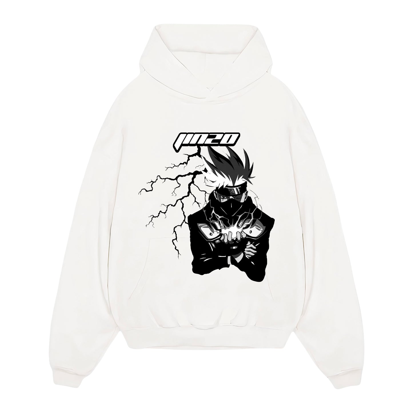 Kakashi x Chidori - Naruto Oversized Hoodie