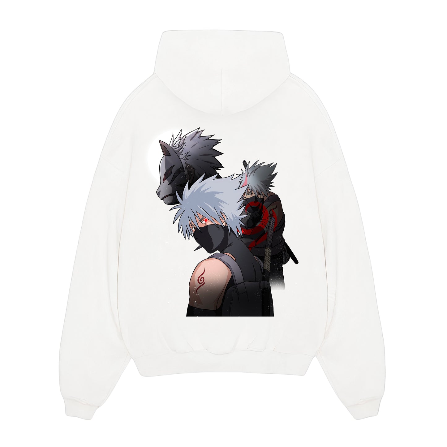 Kakashi x Anbu - Naruto Oversized Hoodie